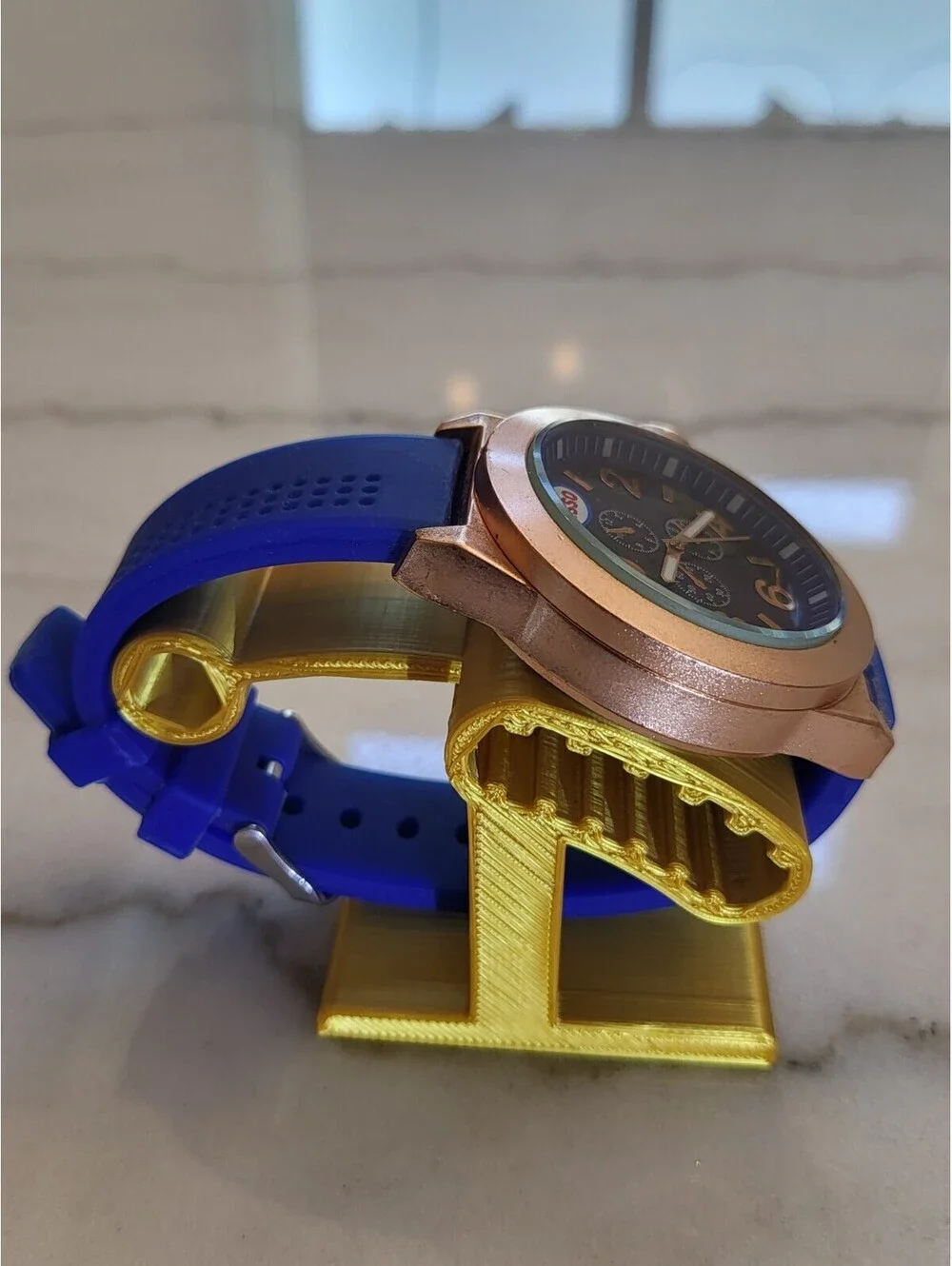 Men's Quartz Watch Working New Battery Automobilia 46mm ESSO Gasoline Working